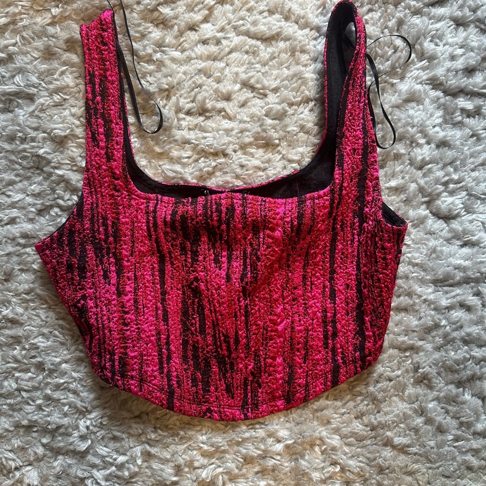 Zara corset top